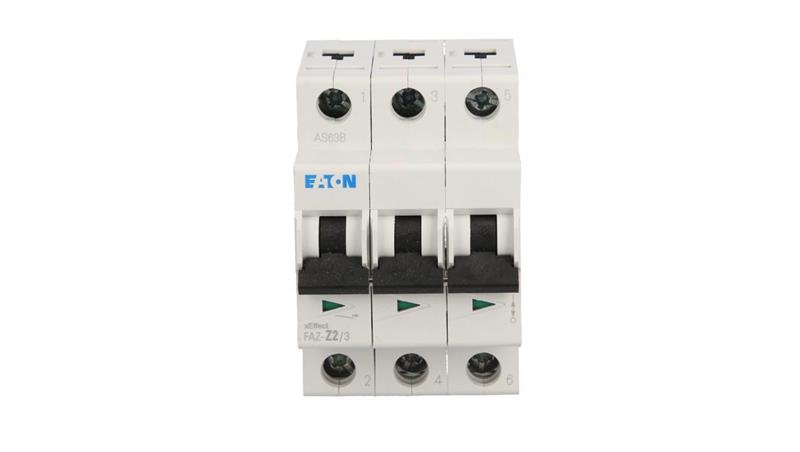 Wyłącznik nadprądowy 3P Z 2A 10kA AC FAZ Z2/3 278921-16552