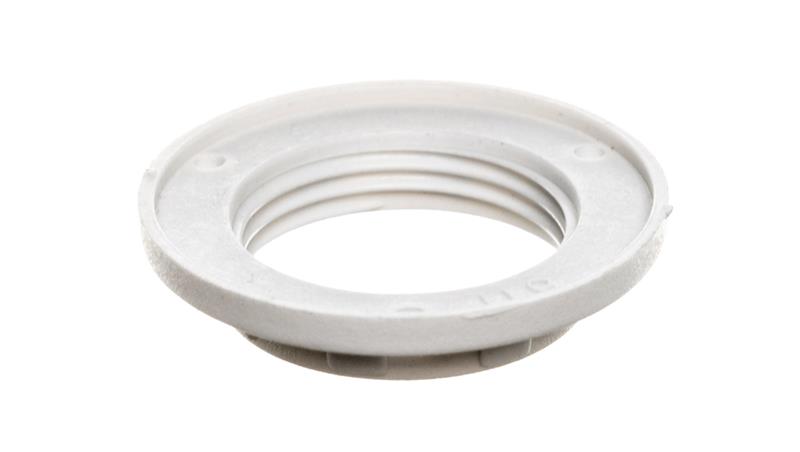Pierścień do oprawki E14 bialy PL-713/0-51051