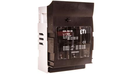 Rozłącznik bezpiecznikowy 3P 160A NH00 HVL EK 00 M8 001701250-2201