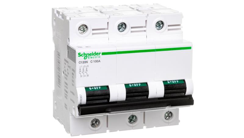 Wyłącznik nadprądowy 3P C 100A 10kA AC C120N A9N18367-16458