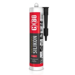 PROFESSIONAL SILIKON RED CX80 310ml Wysokotemperaturowy silikon CZERWONY