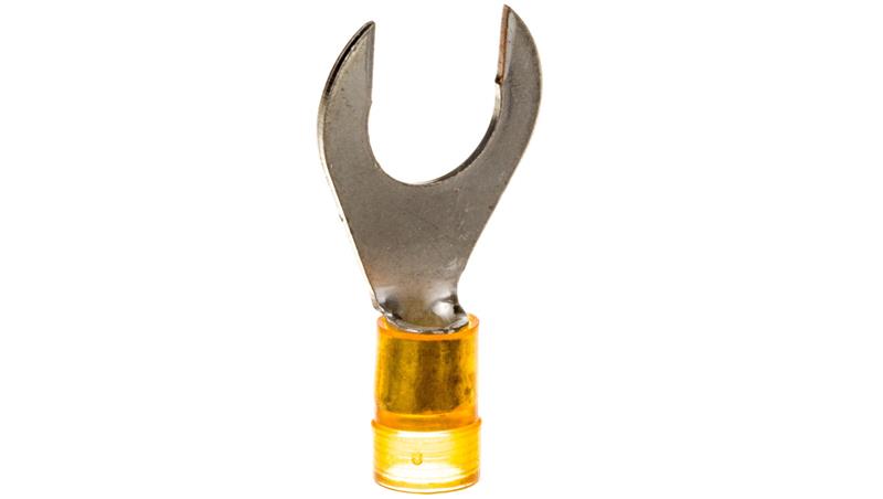 Końcówka widełkowa izolowana KWI 6/10 PC E09KO-02030302200 /100szt./-79992