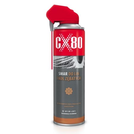 SMAR DO LIN I KÓŁ ZĘBATYCH CX80 500ml DUO SPRAY