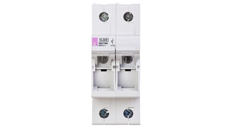 Rozłącznik bezpiecznikowy 2P 10A D01 VLD01 002261007-24077