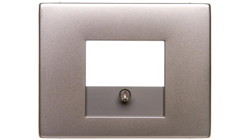 K.5 Element centralny do gniazda ładowania USB, TAE i głośnikowego stal szlachetna nierdzewna 10357004-28709
