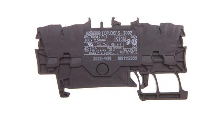 Złączka 4-przewodowa 2,5mm2 czarna 2002-1405 TOPJOBS-74005