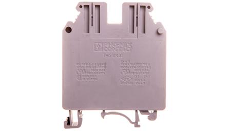 Złączka szynowa 2-przewodowa 0,75-50mm2 szara UK 35 3008012-74265