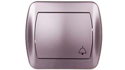 Simon Akord Przycisk /dzwonek/ satyna metalizowana AD1/29-29501