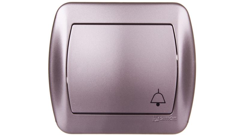 Simon Akord Przycisk /dzwonek/ satyna metalizowana AD1/29-29501