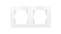 CARLA Ramka podwójna biała 1772-00-36378