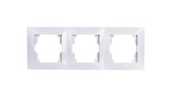 CARLA Ramka potrójna biała 1773-00-36437