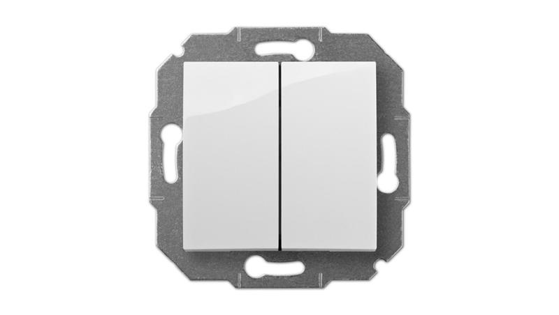 CARLA Łącznik świecznikowy biały 1711-10-33159