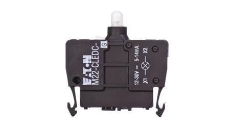 Oprawka LED zielona 12-30V AC/DC M22-CLEDC-G 216574-21314
