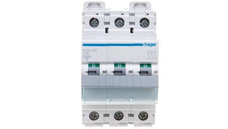 Wyłącznik nadprądowy 3P C 16A 10kA AC NCN316-17785