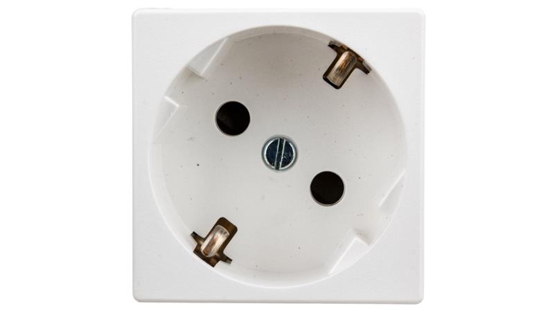 Simon Connect Gniazdo K45 pojedyncze SCHUKO z/u 16A IP20 z przesłoną torów czysta biel K01/9-45036 Simon Connect Gniazdo K45 pojedyncze SCHUKO z/u 16A IP20 z przesłoną torów czysta biel K01/9-45036