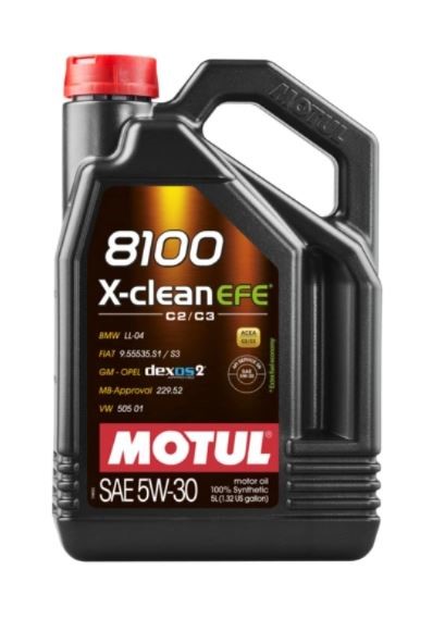Olej silnikowy MOTUL 8100 X-CLEAN EFE 5W30 5L 107206 Olej silnikowy MOTUL 8100 X-CLEAN EFE 5W30 5L 107206