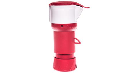 Gniazdo przenośne 5P 16A 400V czerwone IP44 PKF16M435-31347