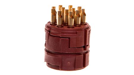 Wkład 12 stykowy do złączy M23 żeński lutowany EPIC M23 E-Part 73002722-30225