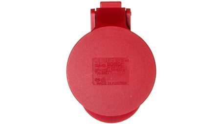 Gniazda przenośne 32A 5P 400V czerwone IP44 TURBO SHARK 225-6TT-31312