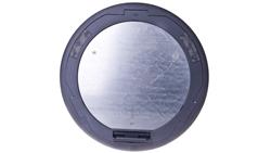 Simon Connect Puszka KF podłogowa okrągła fi 300mm 6xK45 kątowa szara KF300C/1-27241