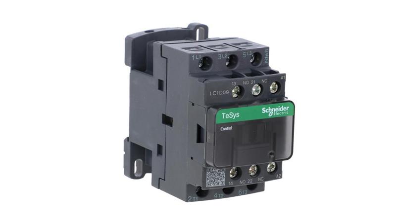 TeSys Deca Stycznik mocy 9A 3P 400V AC 1Z 1R LC1D09V7-11998