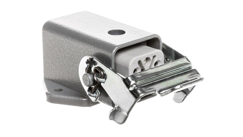 Zestaw kompletny 4+PE stykowy żeński /obudowa pulpitowa + wkład/ EPIC KIT H-A 4 BS MAGS 75009620-32860