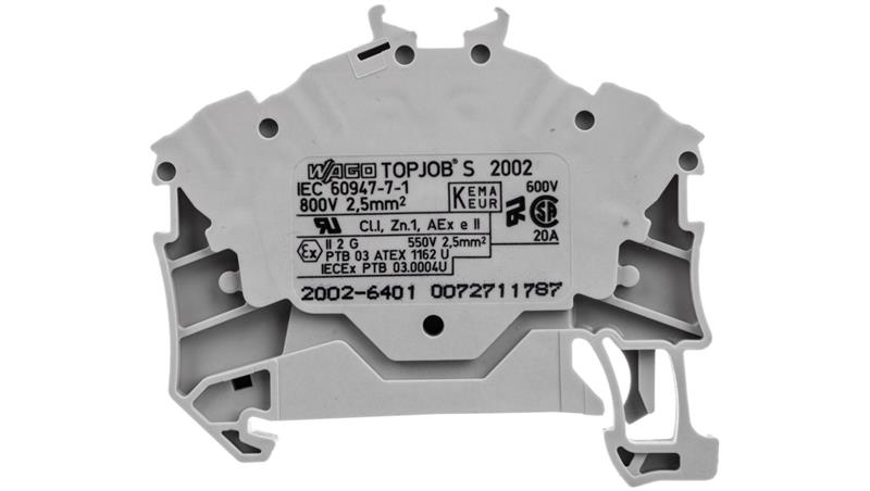 Złączka 4-przewodowa 2,5mm2 szara 2002-6401 TOPJOBS-74193