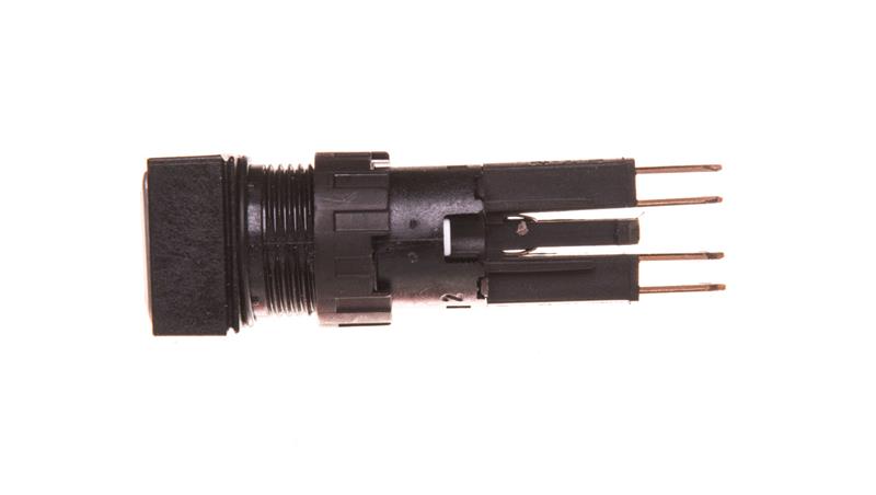 Napęd przycisku 18x18mm zielony bez samopowrotu z podświetleniem Q18LTR-GN/WB 086413-11203