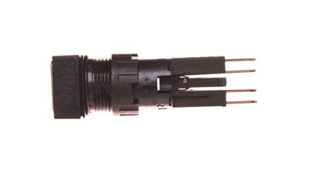 Napęd przycisku 18x18mm zielony bez samopowrotu z podświetleniem Q18LTR-GN/WB 086413-11203