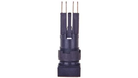 Napęd przycisku 18x18mm czerwony bez samopowrotu z podświetleniemQ18LTR-RT/WB 086448-11252
