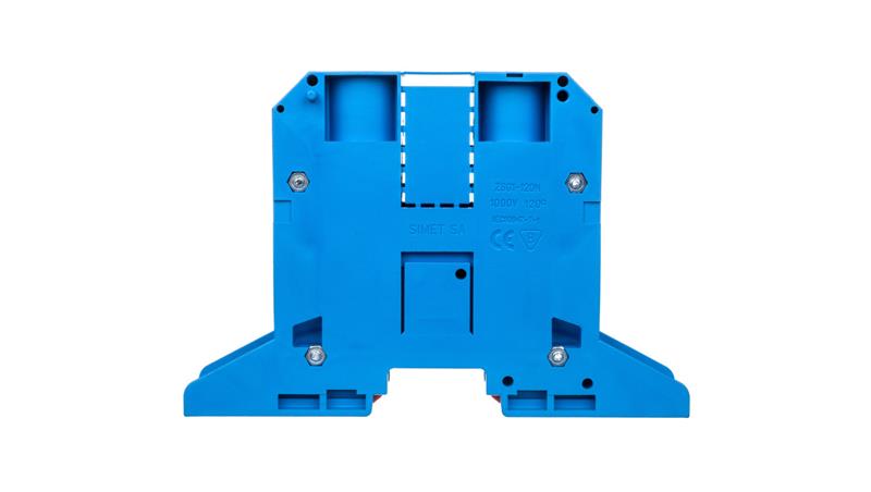 Złączka szynowa gwintowa 2-przewodowa 120mm2 niebieska NOWA ZSG1-120.0N 11953313-74119