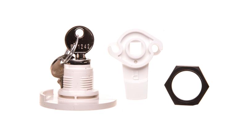 Zamek cylindryczny nr 1242E univers do obudowy IP44 FZ597N-67179