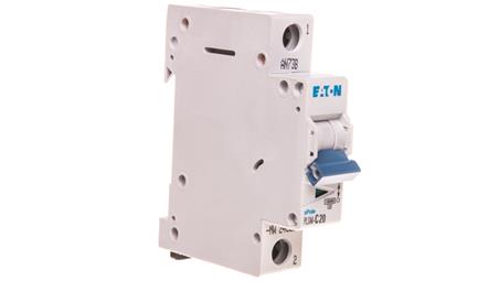 Wyłącznik nadprądowy 1P C 20A 10kA AC PLSM-C20-MW 242207-17005