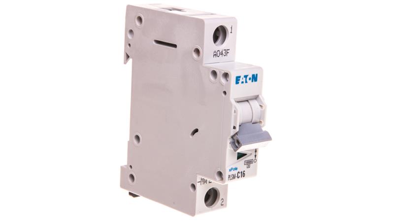 Wyłącznik nadprądowy 1P C 16A 10kA AC PLSM-C16-MW 242206-16699