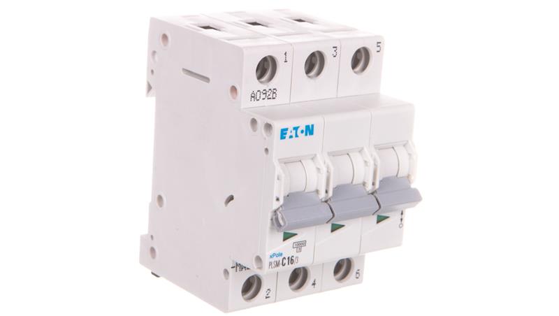 Wyłącznik nadprądowy 3P C 16A 10kA AC PLSM-C16/3-MW 242474-16501