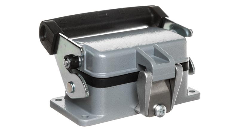 Obudowa gniazda pulpitowa z pokrywą IP65 EPIC H-B 10 AD-LB 10033900-28449
