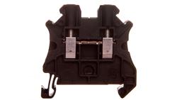 Złączka szynowa 4-przewodowa 0,14-6mm2 czarna UT 4 BK 3045143-64934