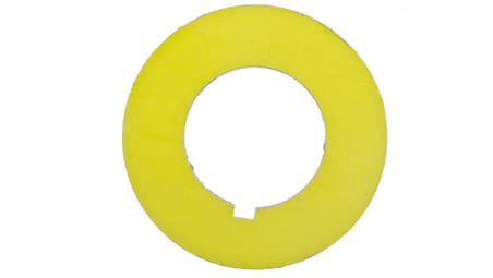 Tabliczka opisowa żółta okrągła fi42 bez nadruku ST22-4509P01-21940