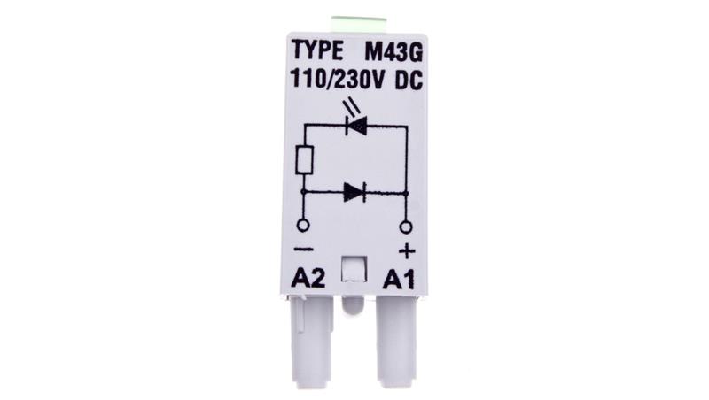 Układ ochronny dioda z sygnalizacją LD 110-230V DC 854845-19872 Układ ochronny dioda z sygnalizacją LD 110-230V DC 854845-19872