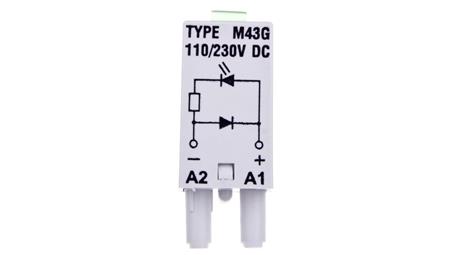 Układ ochronny dioda z sygnalizacją LD 110-230V DC 854845-19872