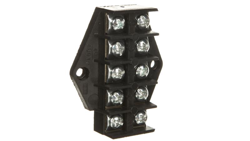 Płytka odgałęźna ZPT5 /4.0mm2/ 5-torów czarna ZPT5-4.0 83004007-80124