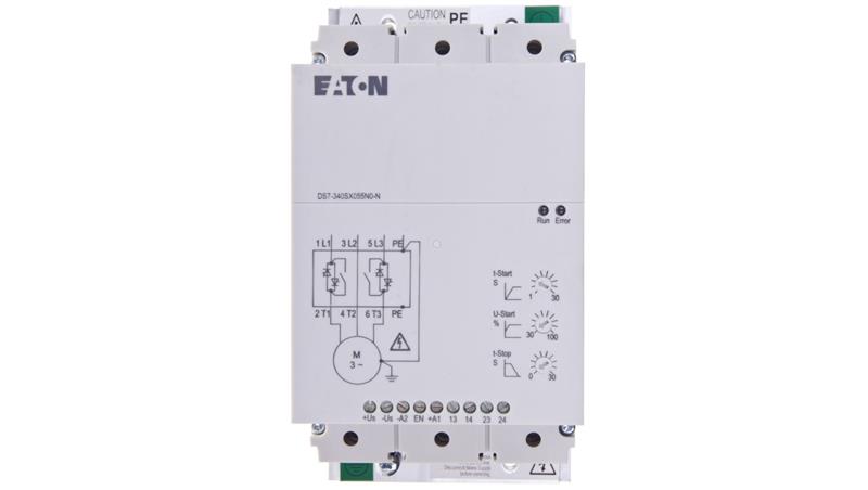 Softstart 3-fazowy 400VAC 55A 30kW/400V Uc=24V AC/DC DS7-340SX055N0-N 134917-3621