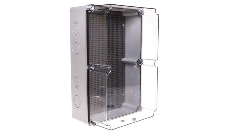 Obudowa hermetyczna natynkowa z płytą PMT5 348x228x166mm IP65 szara OH-5B.4 29.57-70883