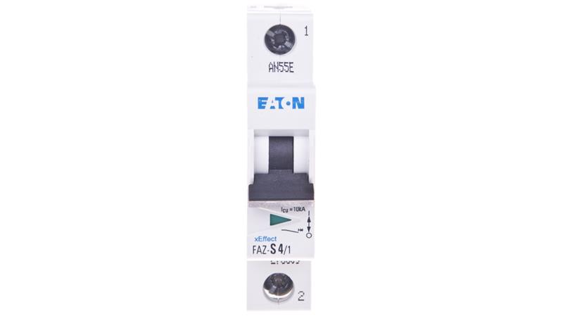Wyłącznik nadprądowy 1P S 4A 15kA AC FAZ S4/1 278609-17803 Wyłącznik nadprądowy 1P S 4A 15kA AC FAZ S4/1 278609-17803