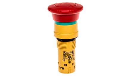 Przycisk bezpieczeństwa 22mm 2R IP54 przez obrót XB7NS8444-8079