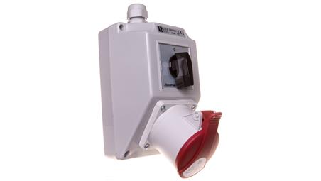Zestaw instalacyjny z gniazdem 32A 5P (0-1) ZI02R441-31926