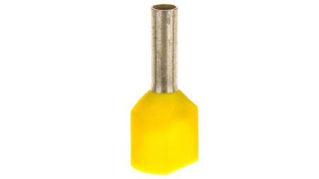 Końcówka tulejkowa izolowana HI 2X1/8 E08KH-02020100901 /500szt/-78346