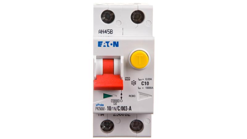 Wyłącznik różnicowo-nadprądowy 2P 10A C 0,03A typ A PKNM 10/1N/C/003-A-MW 236082-21676 Wyłącznik różnicowo-nadprądowy 2P 10A C 0,03A typ A PKNM 10/1N/C/003-A-MW 236082-21676