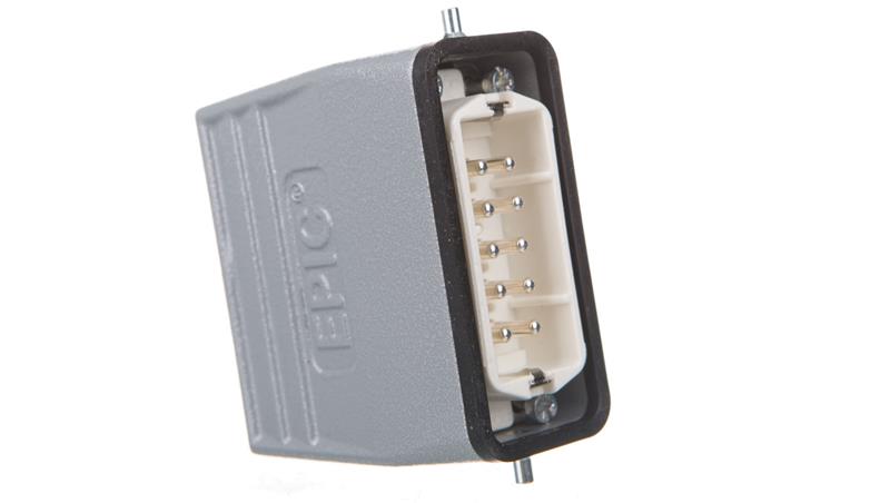 Zestaw kompletny 10+PE stykowy męski /obudowa wtyczki + wkład/ EPIC KIT H-A 10 SS TG M20 75009625-32862