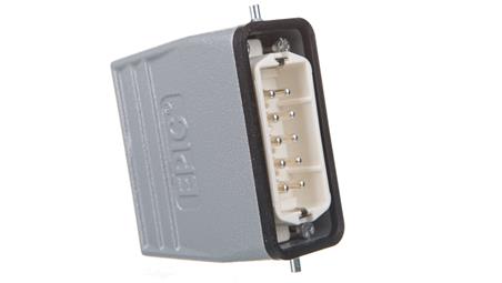 Zestaw kompletny 10+PE stykowy męski /obudowa wtyczki + wkład/ EPIC KIT H-A 10 SS TG M20 75009625-32862